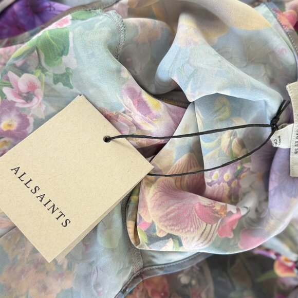 All Saints Floral Slipdress - Picture 2 of 12